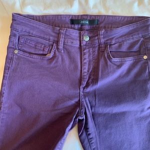 Joe’s Skinny Stretch Purple Jean 28